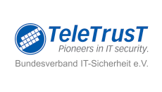 TeleTrusT Logo Name DE